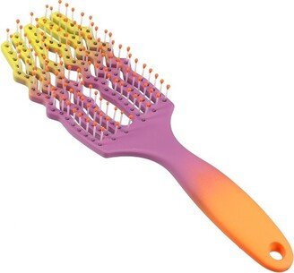 Unique Bargains Detangling Brush Paddle Hair Brush for Men and Women Styling Comb for Curly Straight Wavy Hair Multicolor