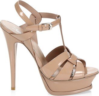 Tribute 105MM Patent Leather Platform Sandals