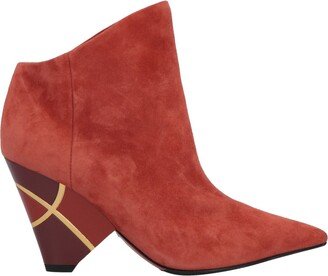 Ankle Boots Rust