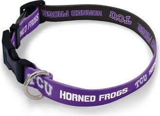 Wincraft Tcu Horned Frogs Medium Adjustable Pet Collar