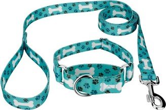 Country Brook Petz Oh My Dog Martingale Collar and Leash (1 Inch, Extra Large)