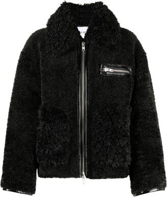 Joann faux-shearling coat-AA