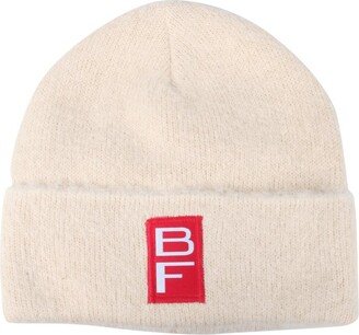 Logo Patch Turn-Up Brim Beanie