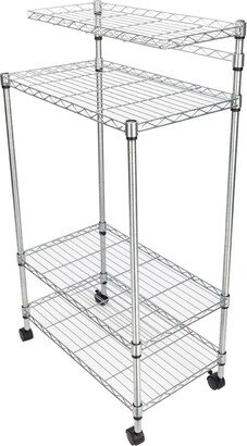 4 Layer Adjustable Kitchen Bakers Rack Shelf