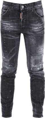 Dark Clean Wash 'jennifer' Jeans-AC