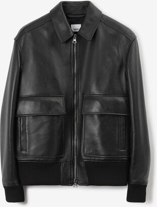 Leather Jacket Size: 40