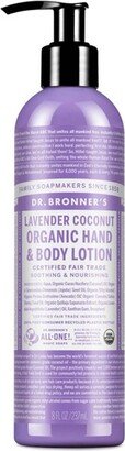 Dr.Bronner's Organic Hand & Body Lotion Lavender Coconut - 8oz