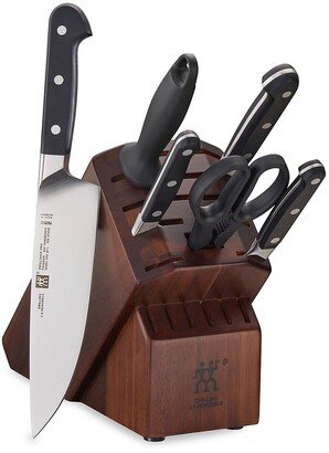 Zwilling Pro 7-Piece Knife Block & Sharpener Set