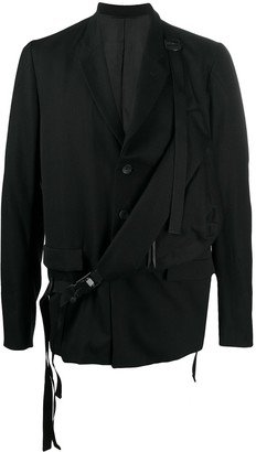 Long-Sleeved Panelled Blazer