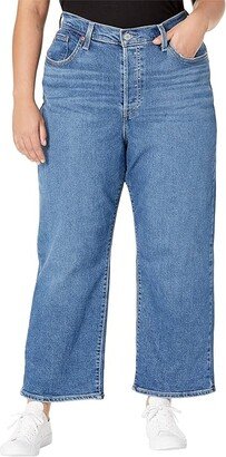 Levi's(r) Womens Ribcage Straight Ankle (Summer Slide) Women's Jeans