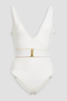 Belted swimsuit