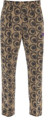 Jacquard Jersey Track Pants