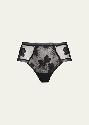 Glamour Couture Floral Lace Boyshort