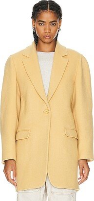 Jilinka Timeless Coat in Yellow