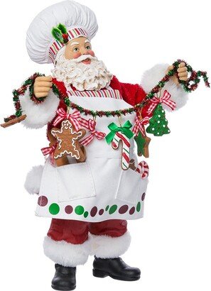 Kurt S. Adler Kurt Adler Fabriche Christmas Chef Santa Figurine