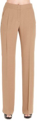 Straight Leg Tailored Trousers-AX