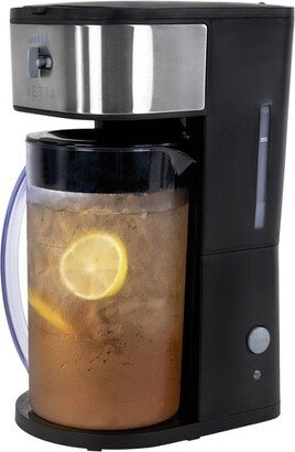 10-Cup Iced Tea Maker with Adjustable Strength Selector for Tea and Iced Coffee