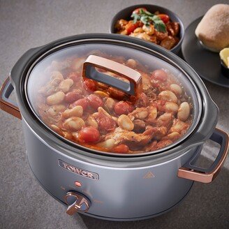 3.5L Grey Cavaletto Slow Cooker Grey