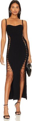 Palmer Sleeveless Lace Up Dress