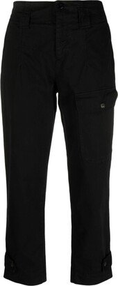 Front-Pocket High-Waisted Trousers