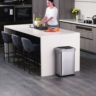 EKO Horizon 45 Litre Stainless Steel Sensor Bin Stainless Steel