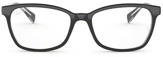 Rectangular Frame Glasses-FI