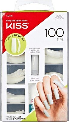 KISS Products Fake Nails - Curve Overlap - 101ct