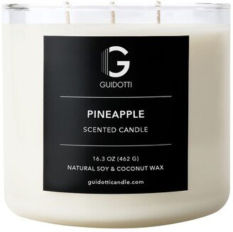 Guidotti Candle Pineapple Scented Candle, 3-Wick, 16.3 oz