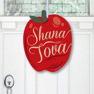 Big Dot Of Happiness Rosh Hashanah - Hanging Porch New Year Party Outdoor Front Door Decor 1 Pc Sign