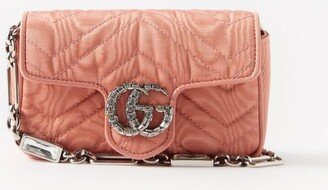 Marmont Crystal-gg Moiré Belt Bag