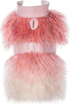 Poise Pup PoisePup Mink Faux-Fur Vest - Bella Rose - Medium