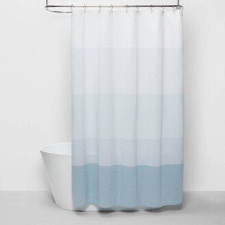 Shower Curtain Ombre Aqua