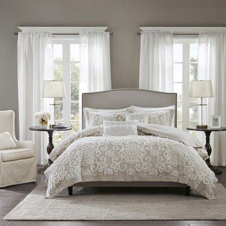 Gracie Mills Suzanna Comforter Mini Set - HH10-1646, Full/Queen