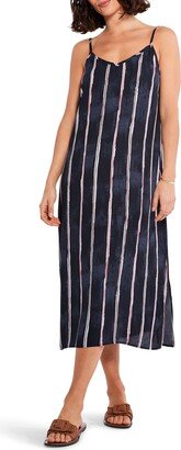 Wavy Lines Stripe Slipdress