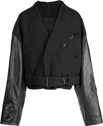 Varcity V-neck jacket