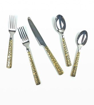 Panthera Gold 5 Piece Flatware