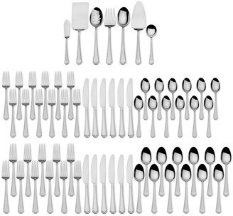 18/0 Stainless Steel 67-Pc. Carleigh Flatware & Hostess Set, Created for Macy's