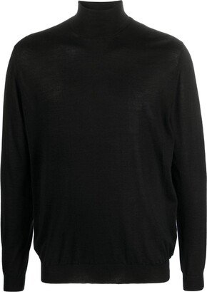 Roll-Neck Fine-Knit Jumper