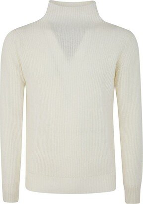 Filippo De Laurentiis Long Sleeves High Neck Sweater