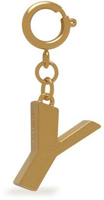 Alphabet Brass Keyring - Y