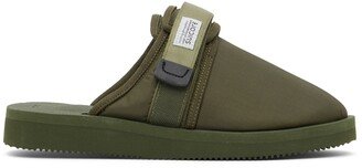 Green ZAVO-Cab Slippers