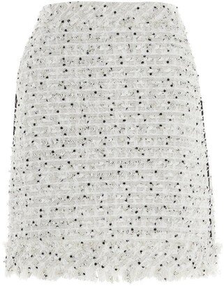 Bouclé Mini Skirt