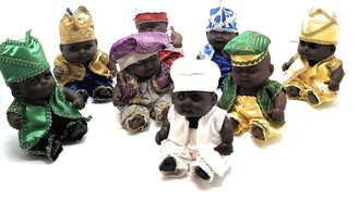 Dolls De Santos - Santeria Small Decorated in Handmade Clothes