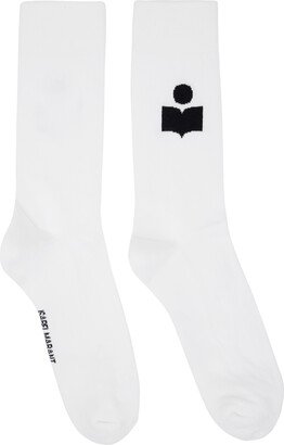 White Siloki Socks