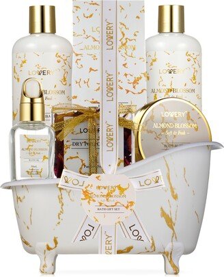 Lovery 7-Pc. Almond Blossom Relaxation Body Care Gift Set