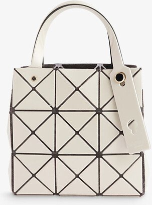 Womens Cream Carat Pvc Tote bag