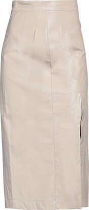 LAKORE Midi Skirt Beige