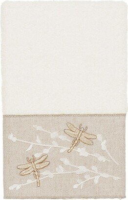 Braelyn Embellished Hand Towel - Cream