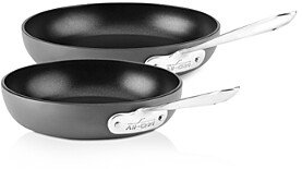 HA1 Hard Anodized Nonstick 8 and 10 Fry Pan Set