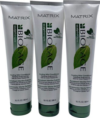 Biolage Cooling Mint Conditioner Scalp & Hair 10.1 OZ Set of 3